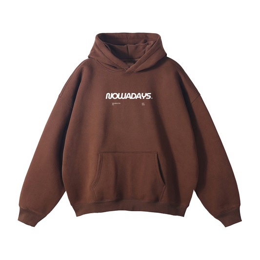COFFEE BROWN HOODIE